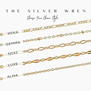 Gold Fish Pendant Necklace - Alma