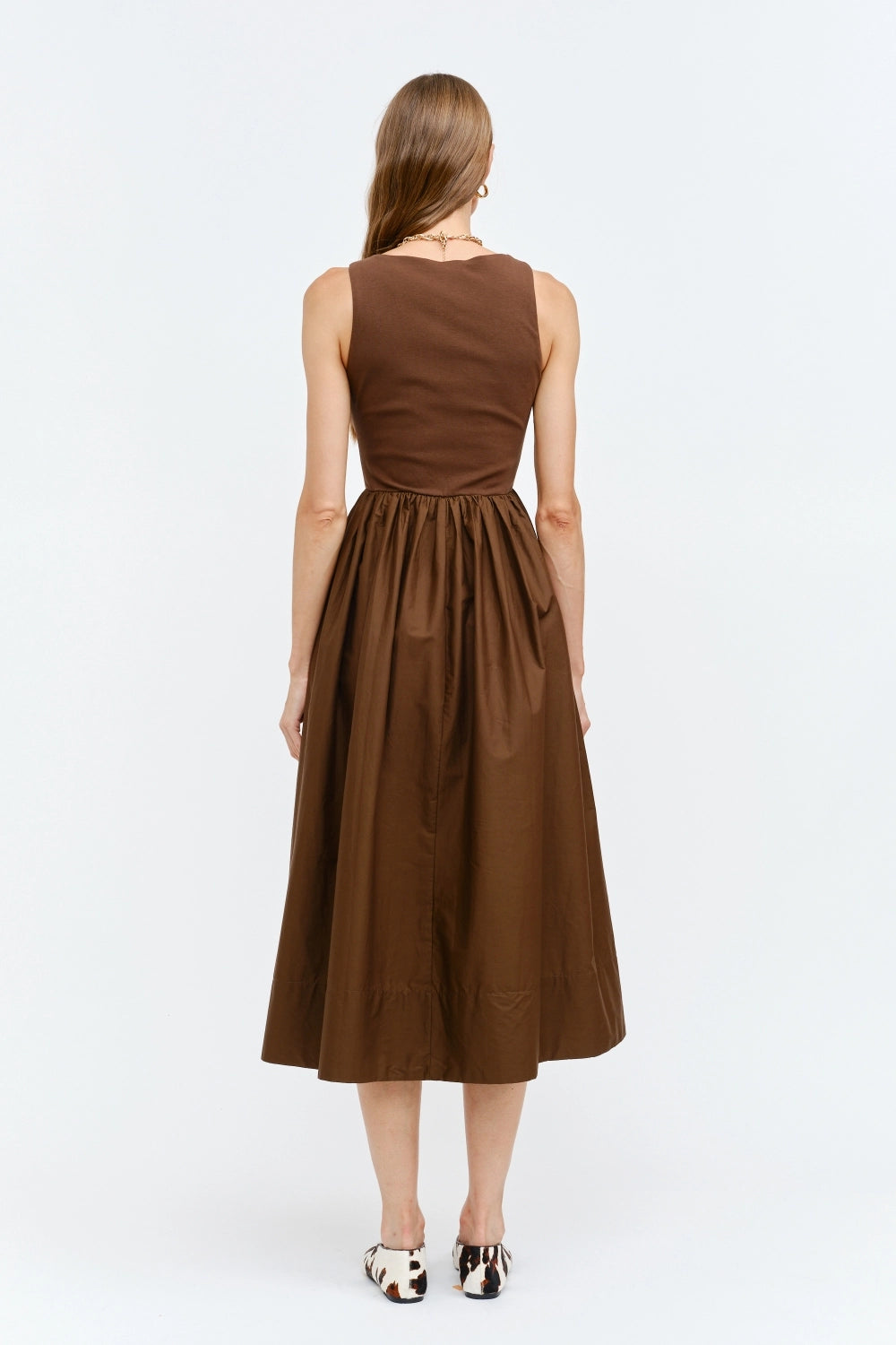 Lyon Brown Dress