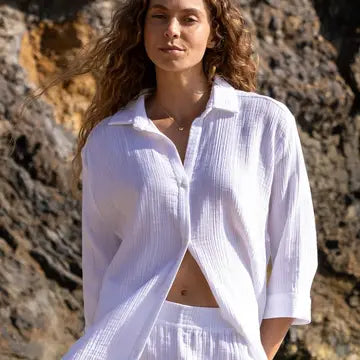Aura Maxi Shirt