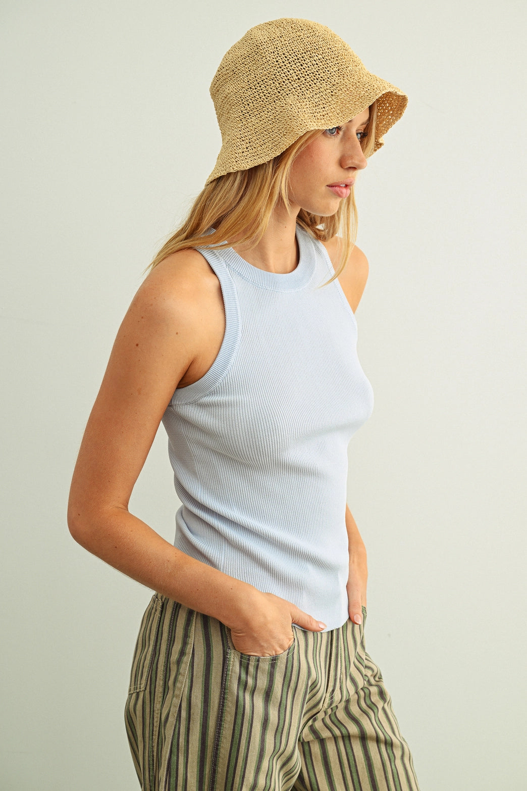 Classic Ribbed Tank Top