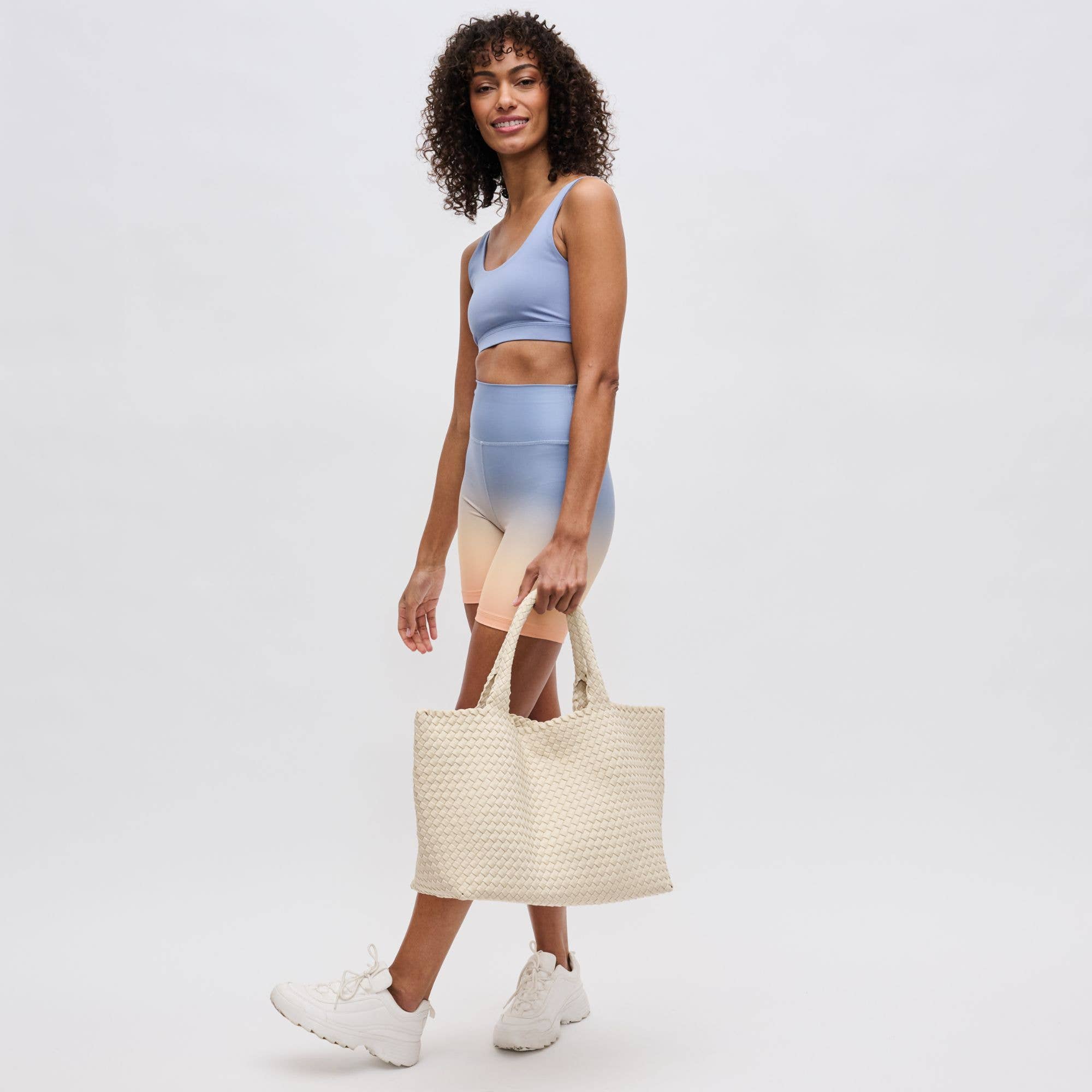 Sky's The Limit Large Woven Neoprene Tote
