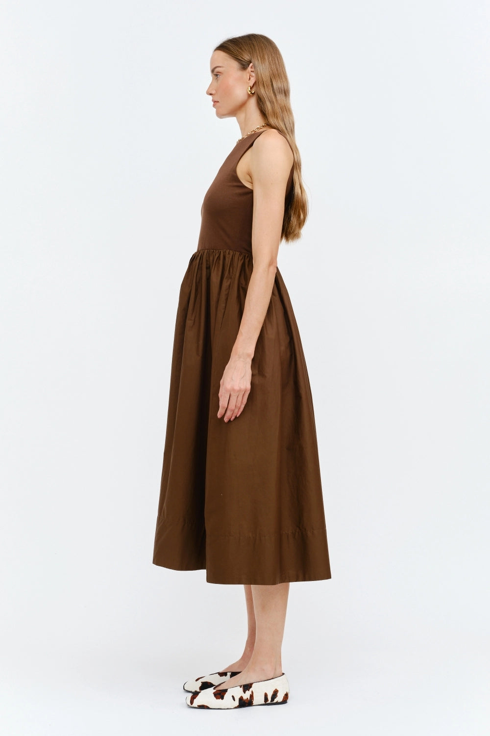 Lyon Brown Dress