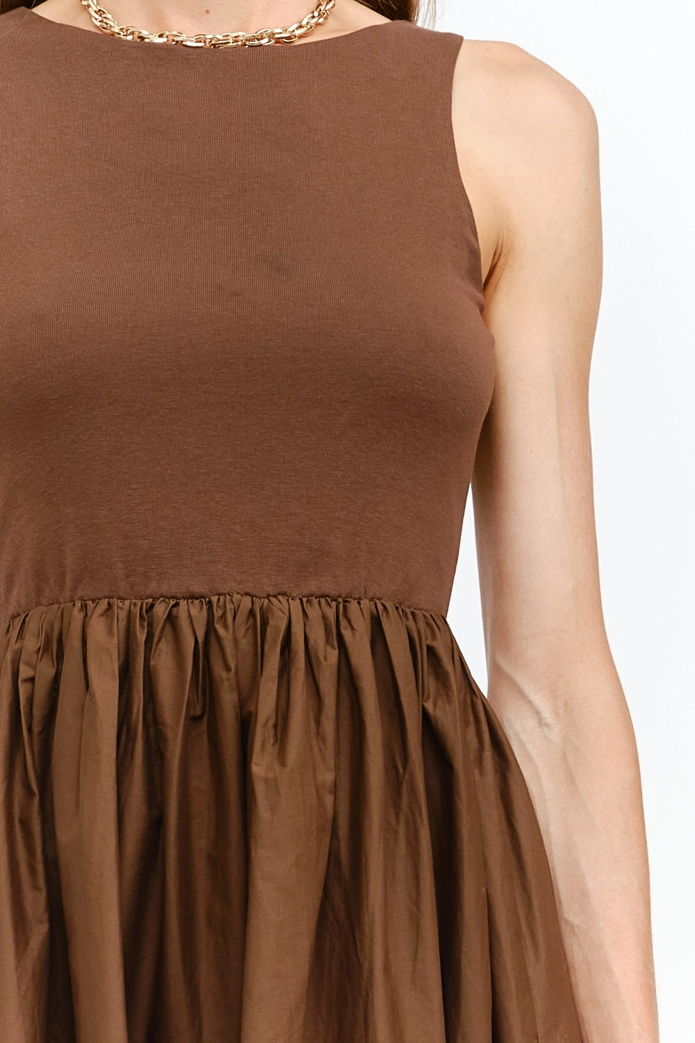 Lyon Brown Dress