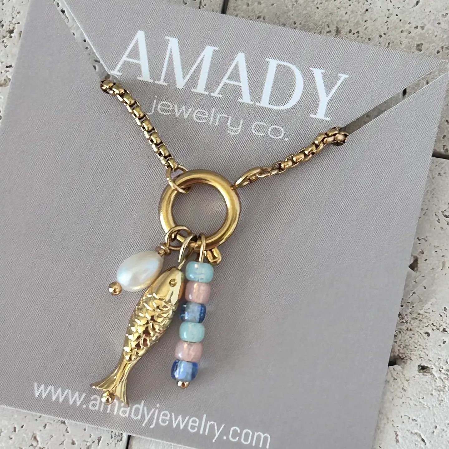Summer Removable Pendant Necklace