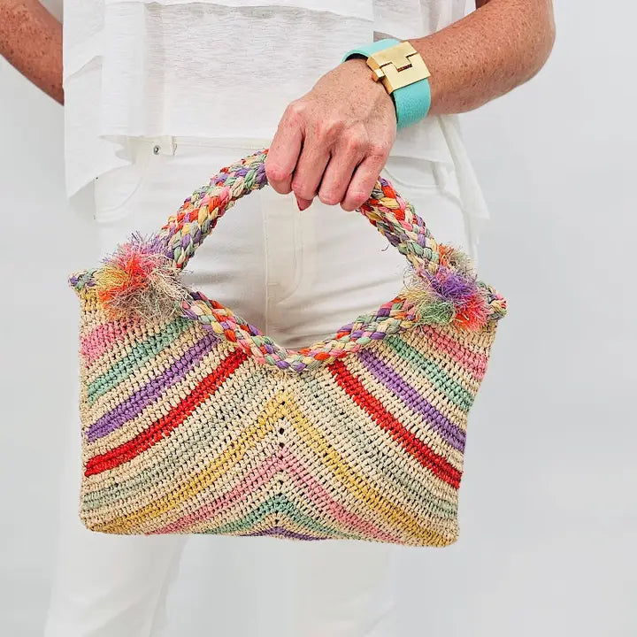 The Mila Pastel Rainbow Bag