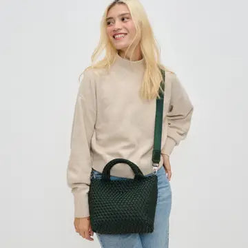 Sky's the Limit Small Woven Neoprene Crossbody