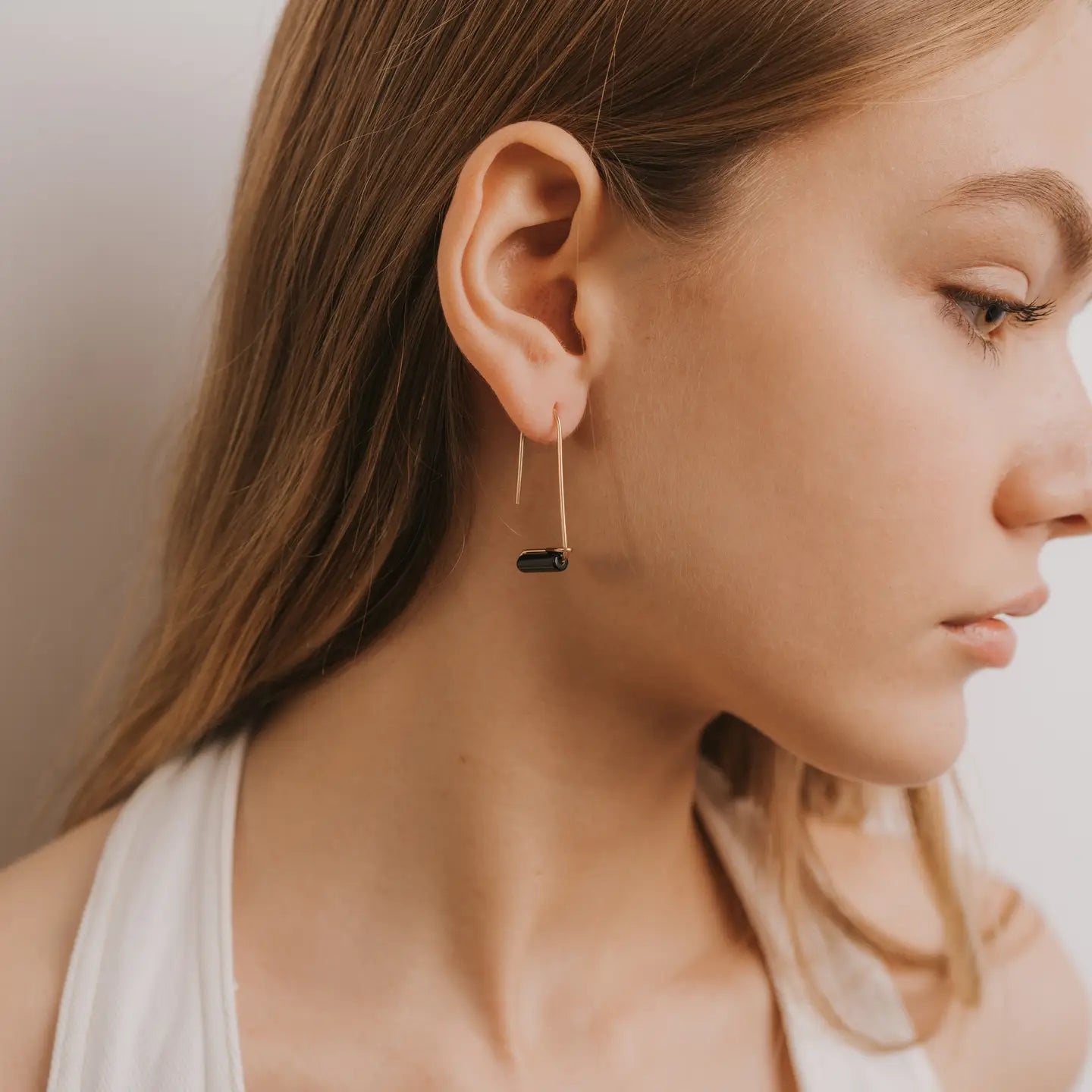 Drop - Gold Earrings