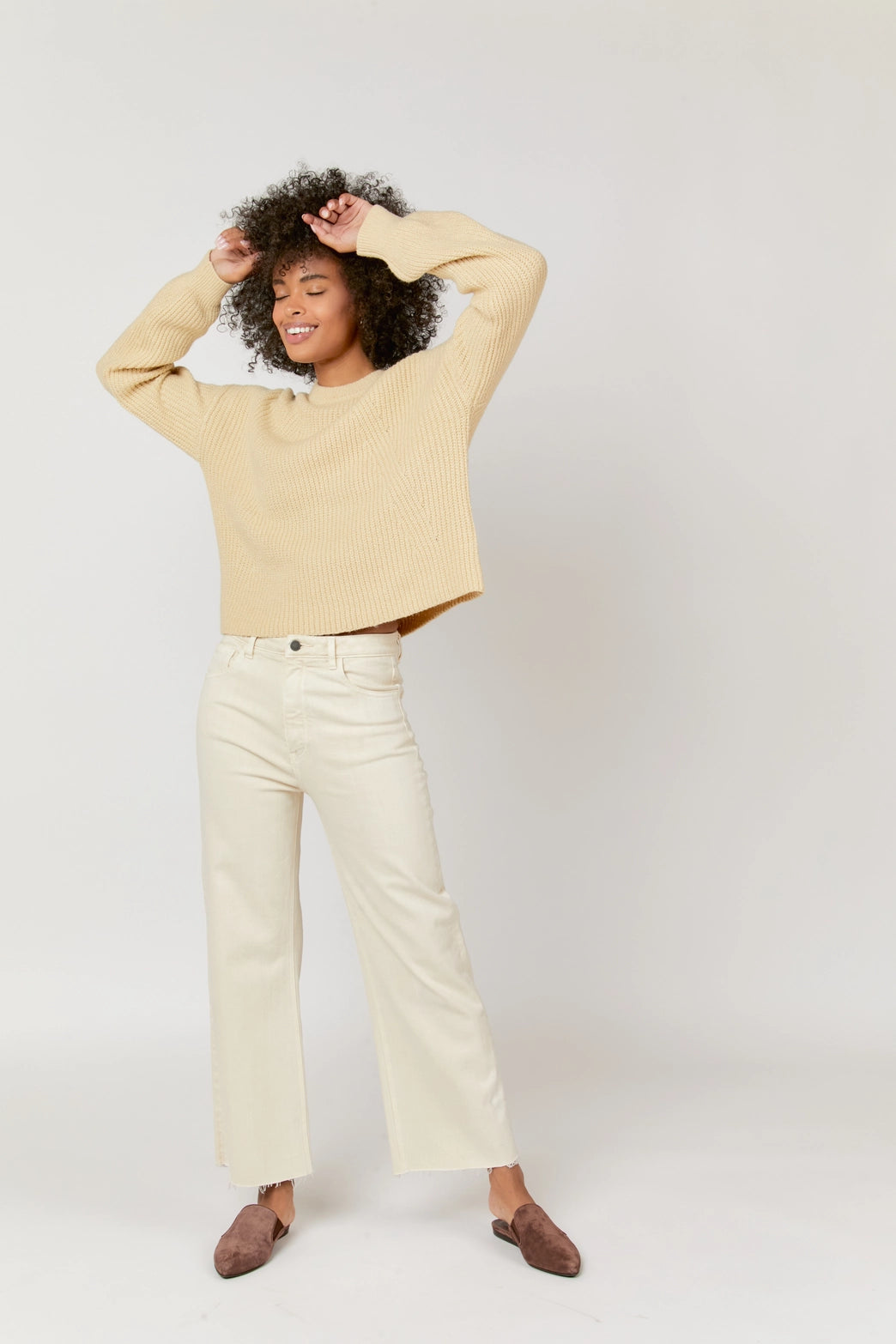 Aberdeen Ankle Crop High Rise Jean