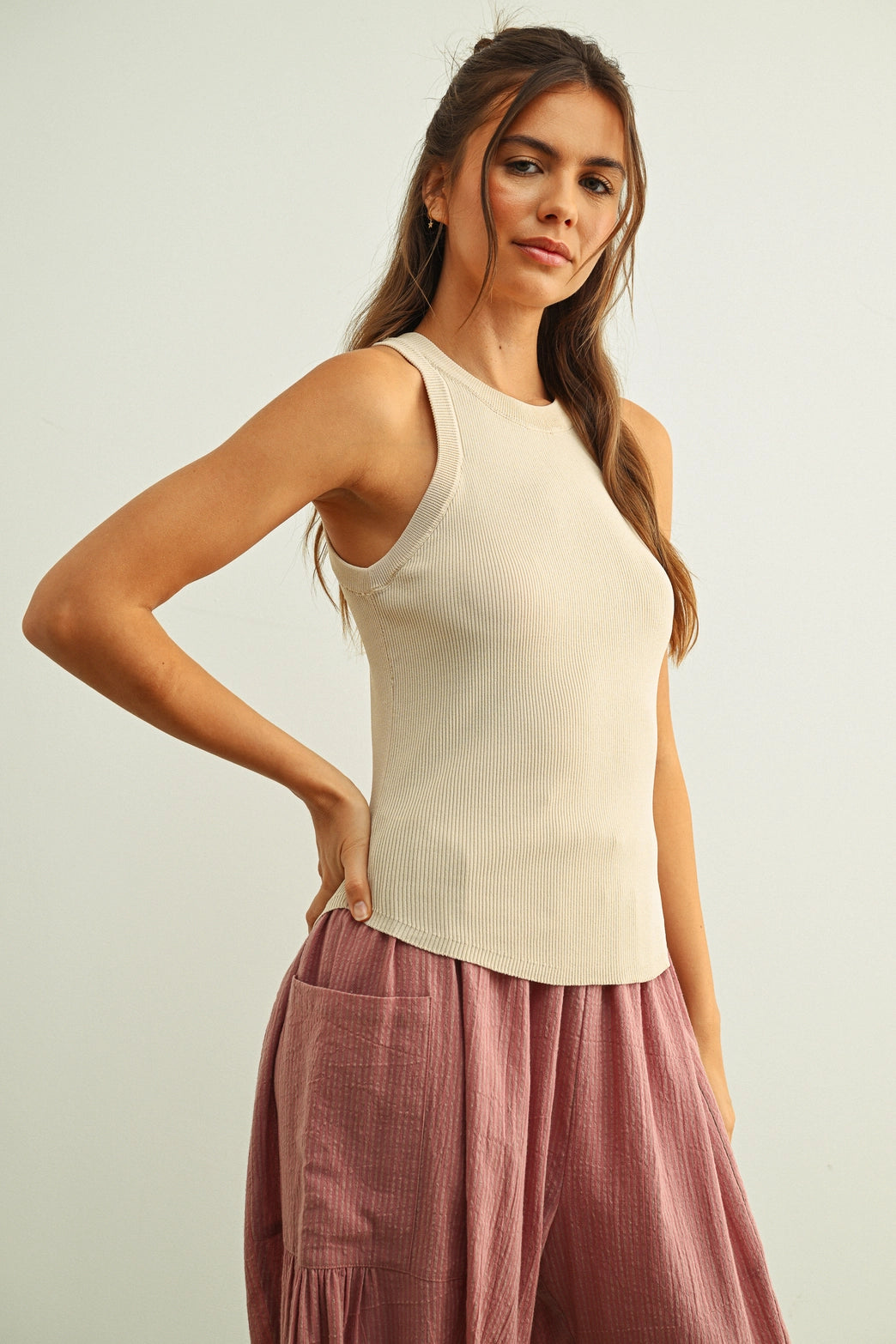 Classic Ribbed Tank Top