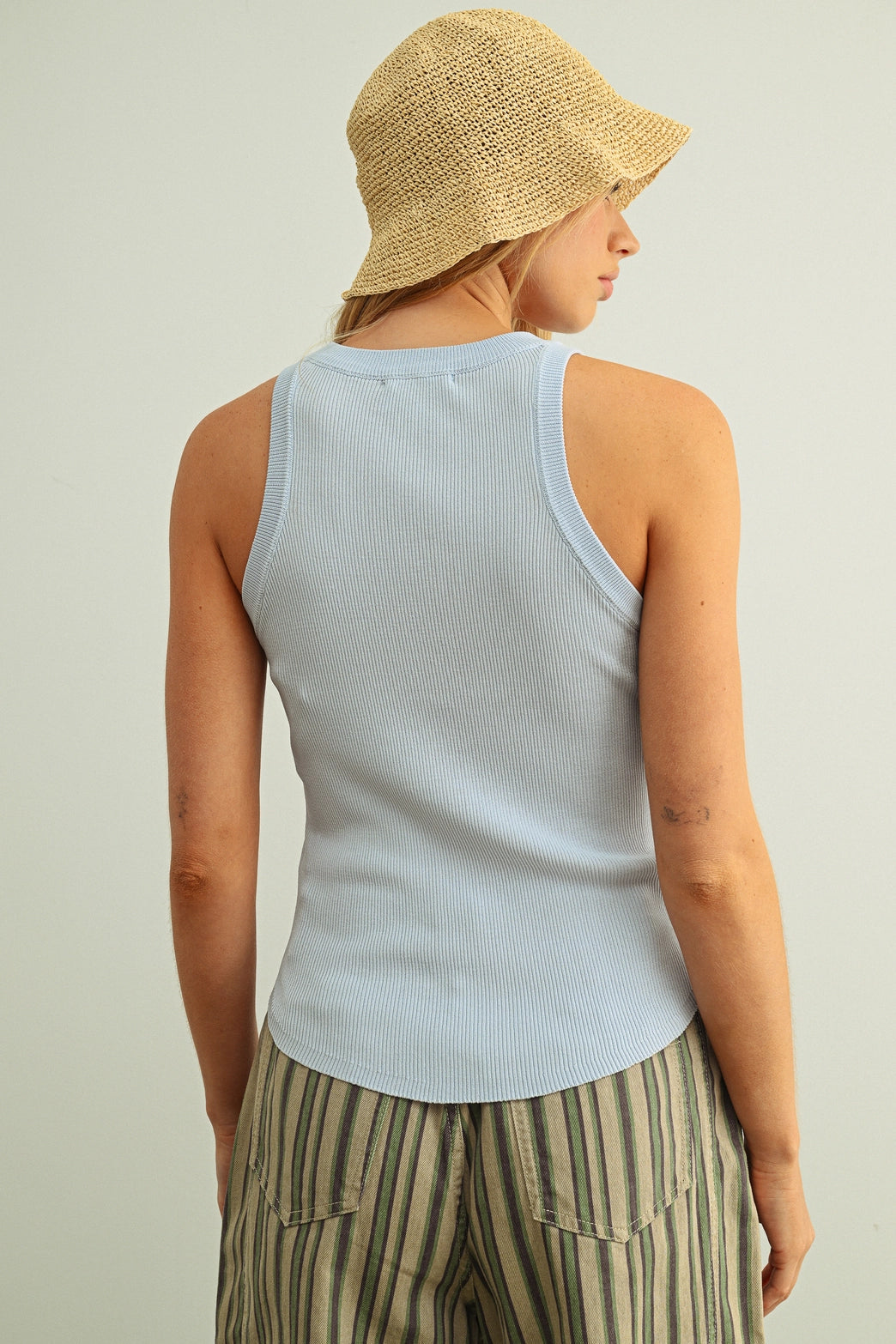 Classic Ribbed Tank Top
