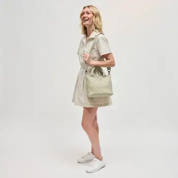Sky's the Limit Small Woven Neoprene Crossbody