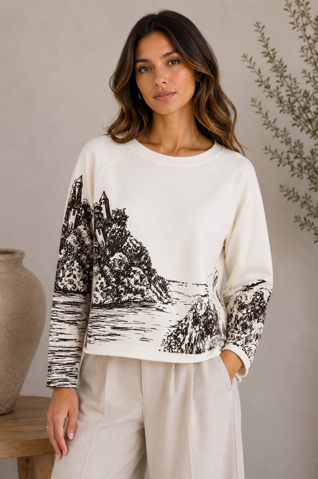 The Riviera Sketch Sweatshirt
