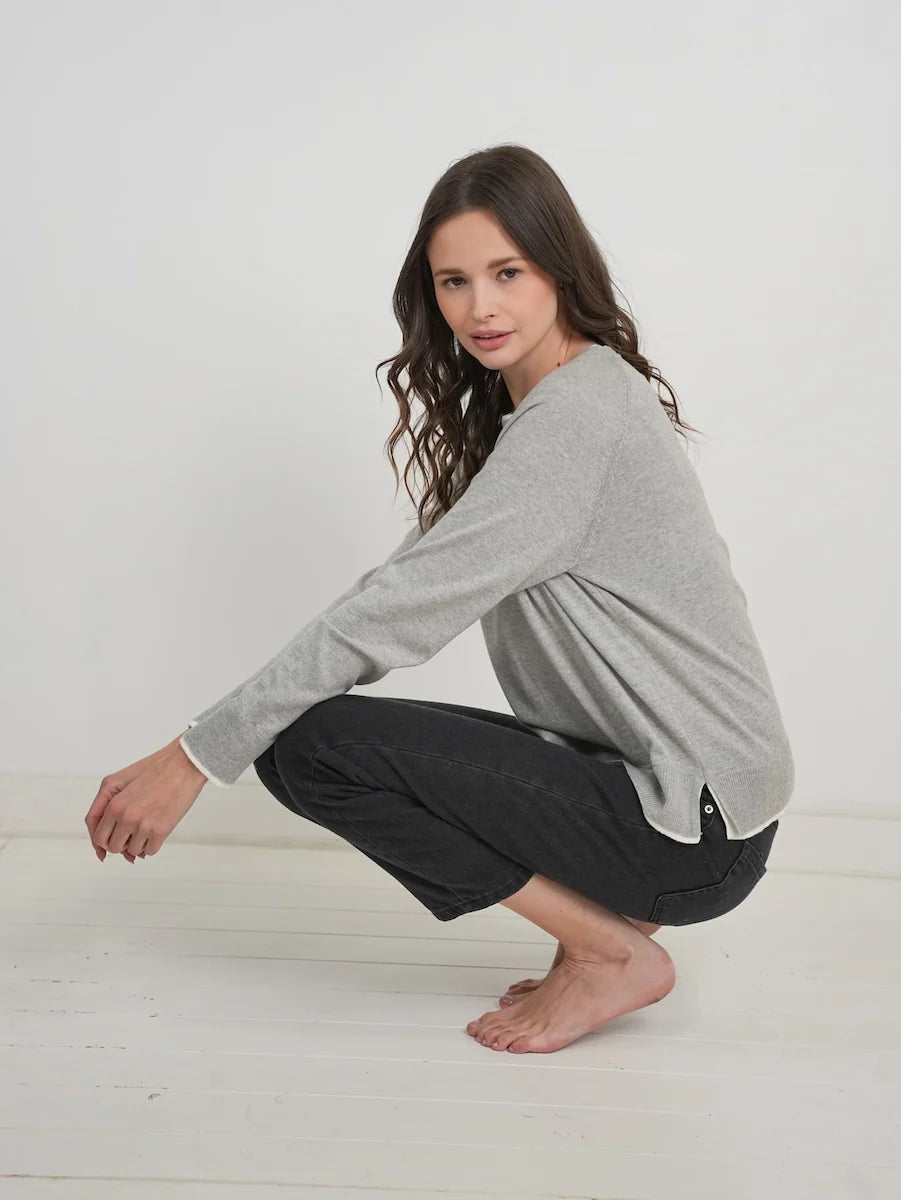 Avery Layered Knit Sweater