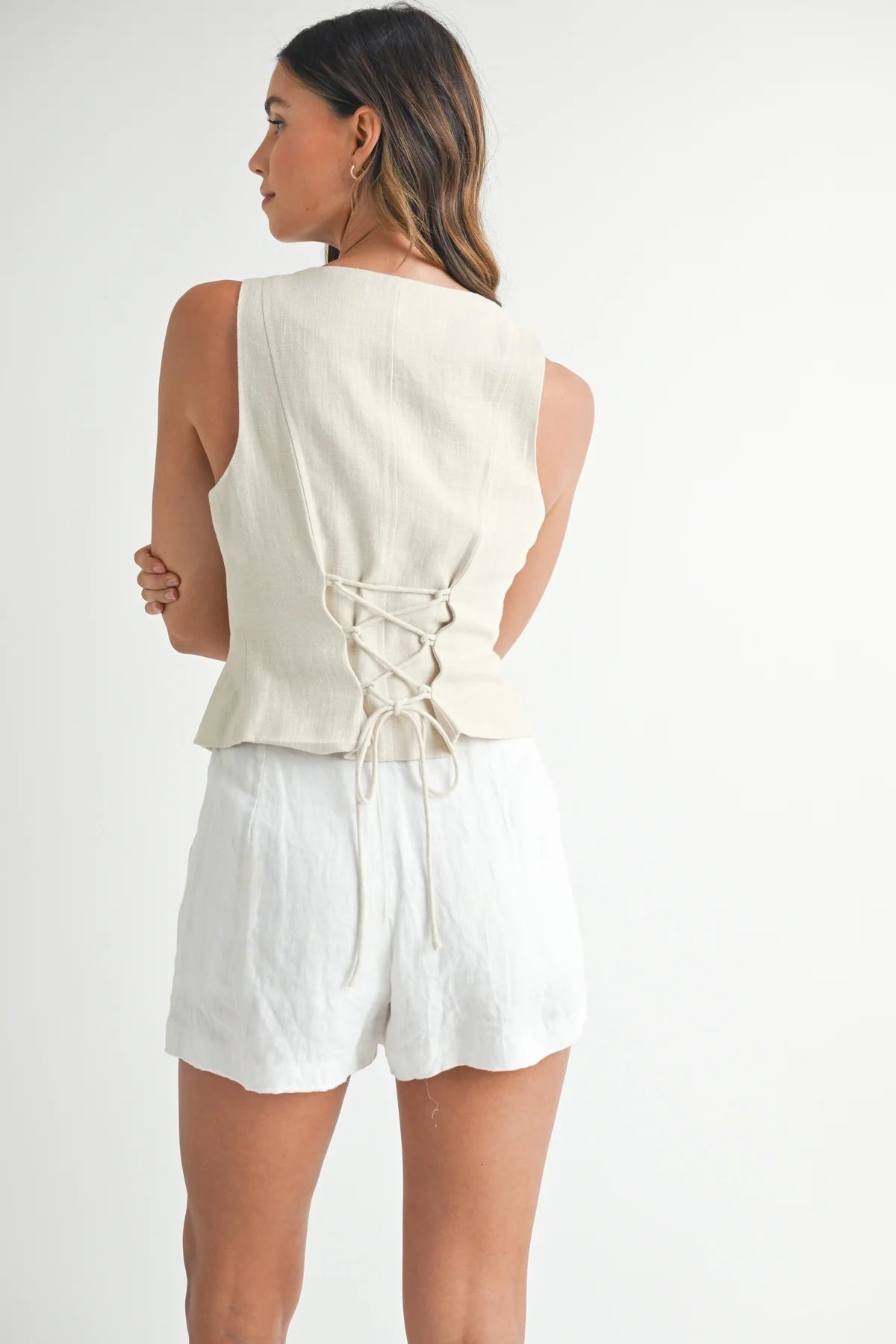 Button Front Vest