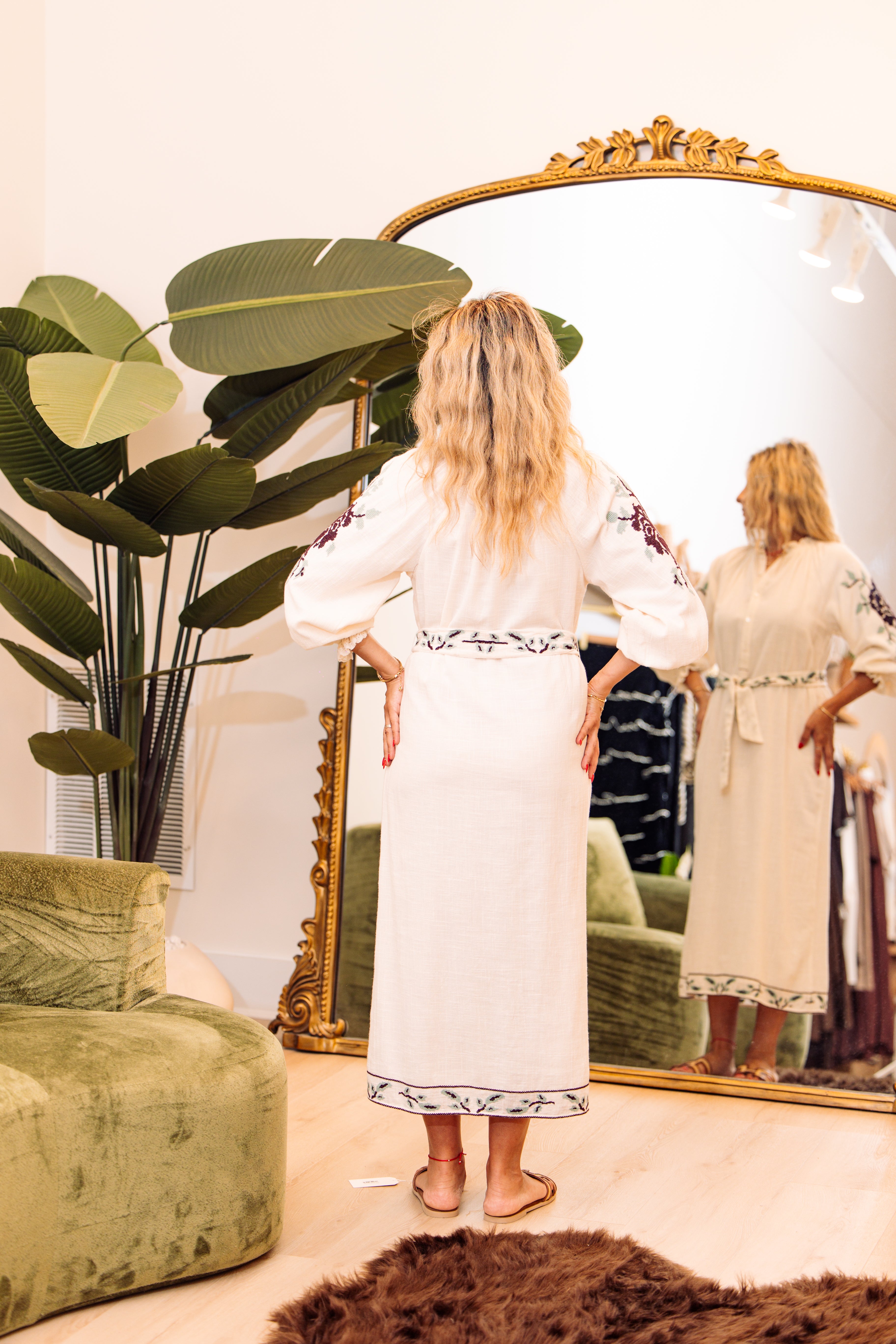 Chantal Dress Sand