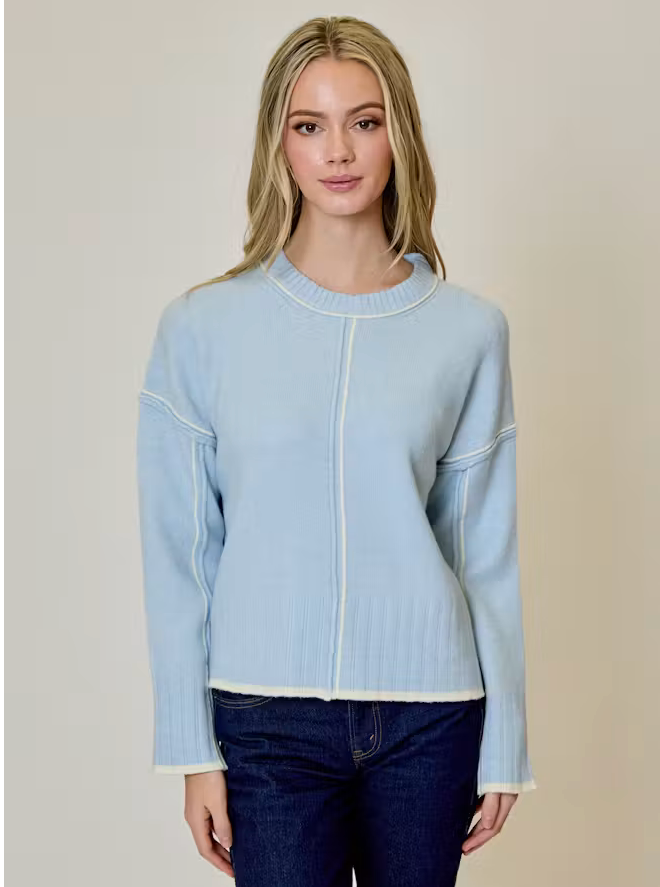 Long Sleeve Crew Neck Sweater