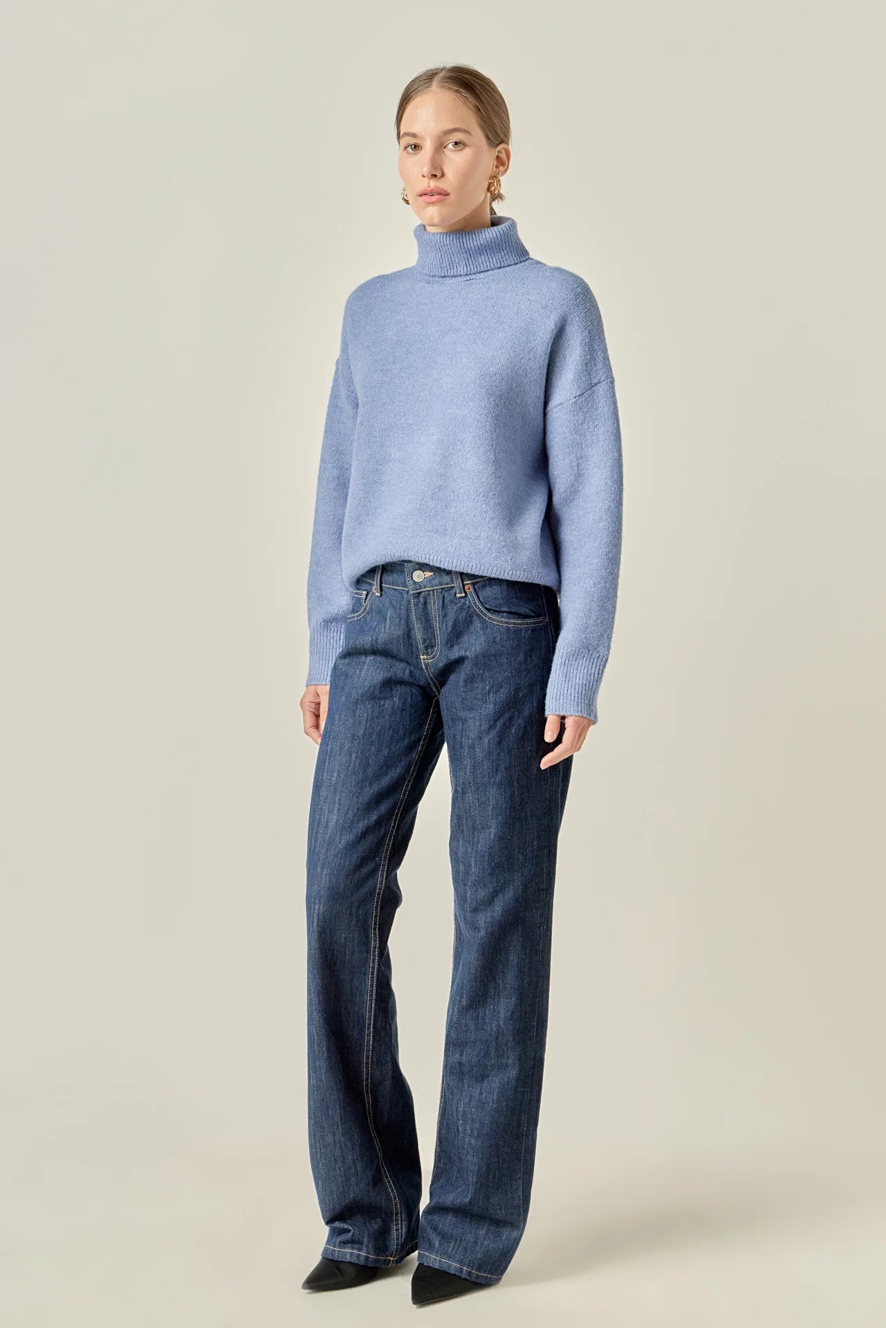 Turtleneck Long Sleeve Sweater