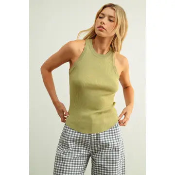 Classic Ribbed Tank Top