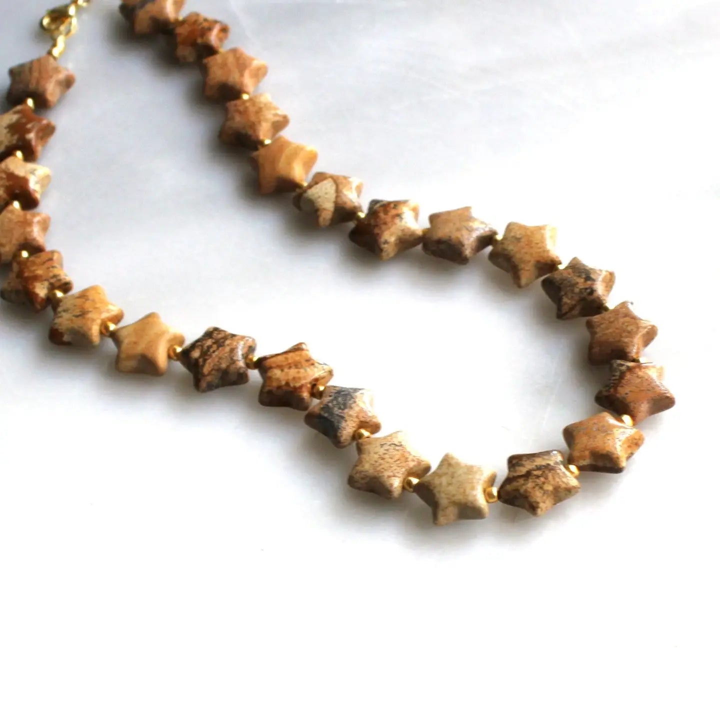 Wild Star Jasper Beaded Necklace