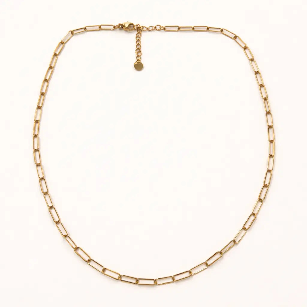 Paige Paperclip Necklace