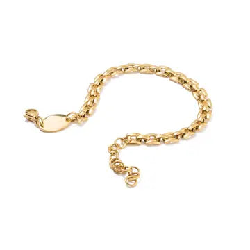 Waterproof Squared Chain Bracelet