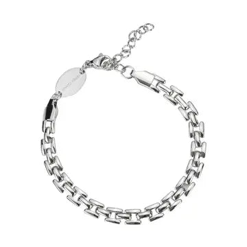 Waterproof Squared Chain Bracelet