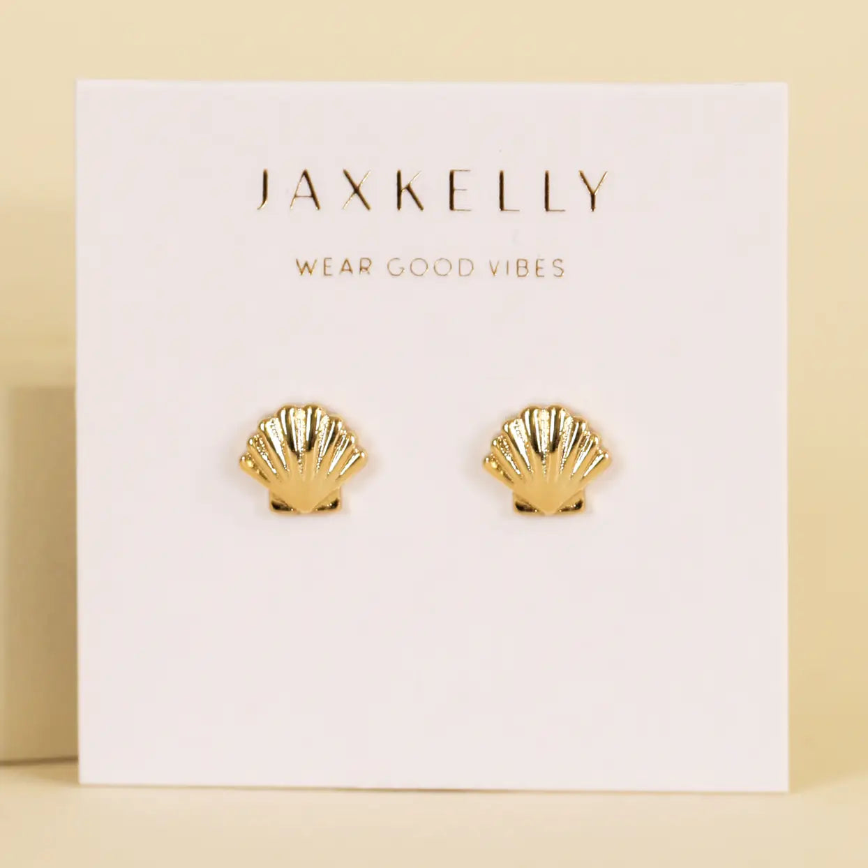 Seashell - Gold Earrings