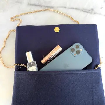 Lobster and Star Fold Over Beaded Clutch