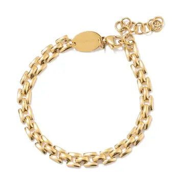 Waterproof Squared Chain Bracelet