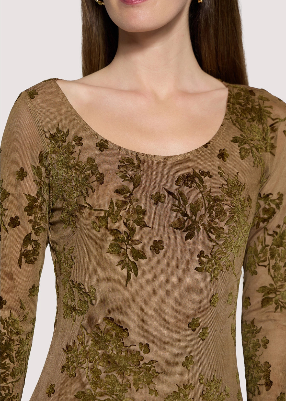 Dusklight Garden Midi Dress