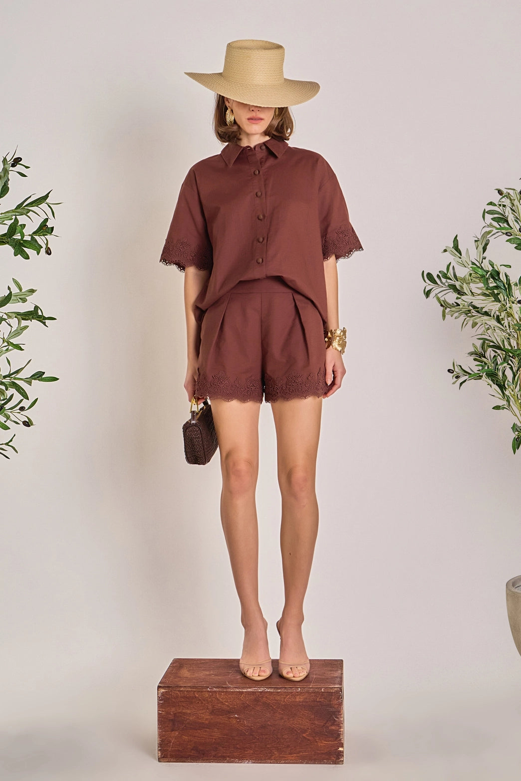 Linen Lace Shirt