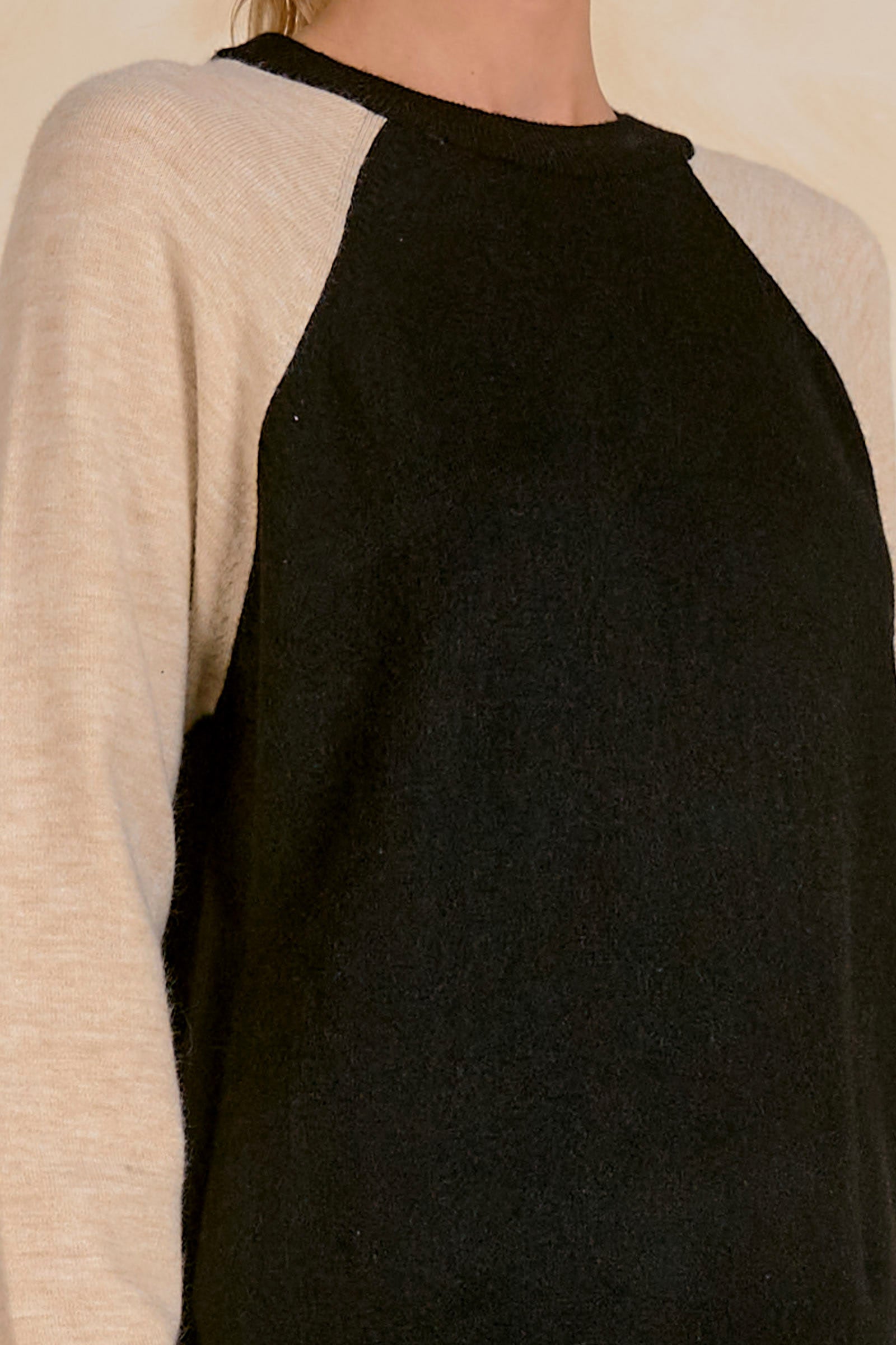 The Harper Colorblock Raglan Sweater
