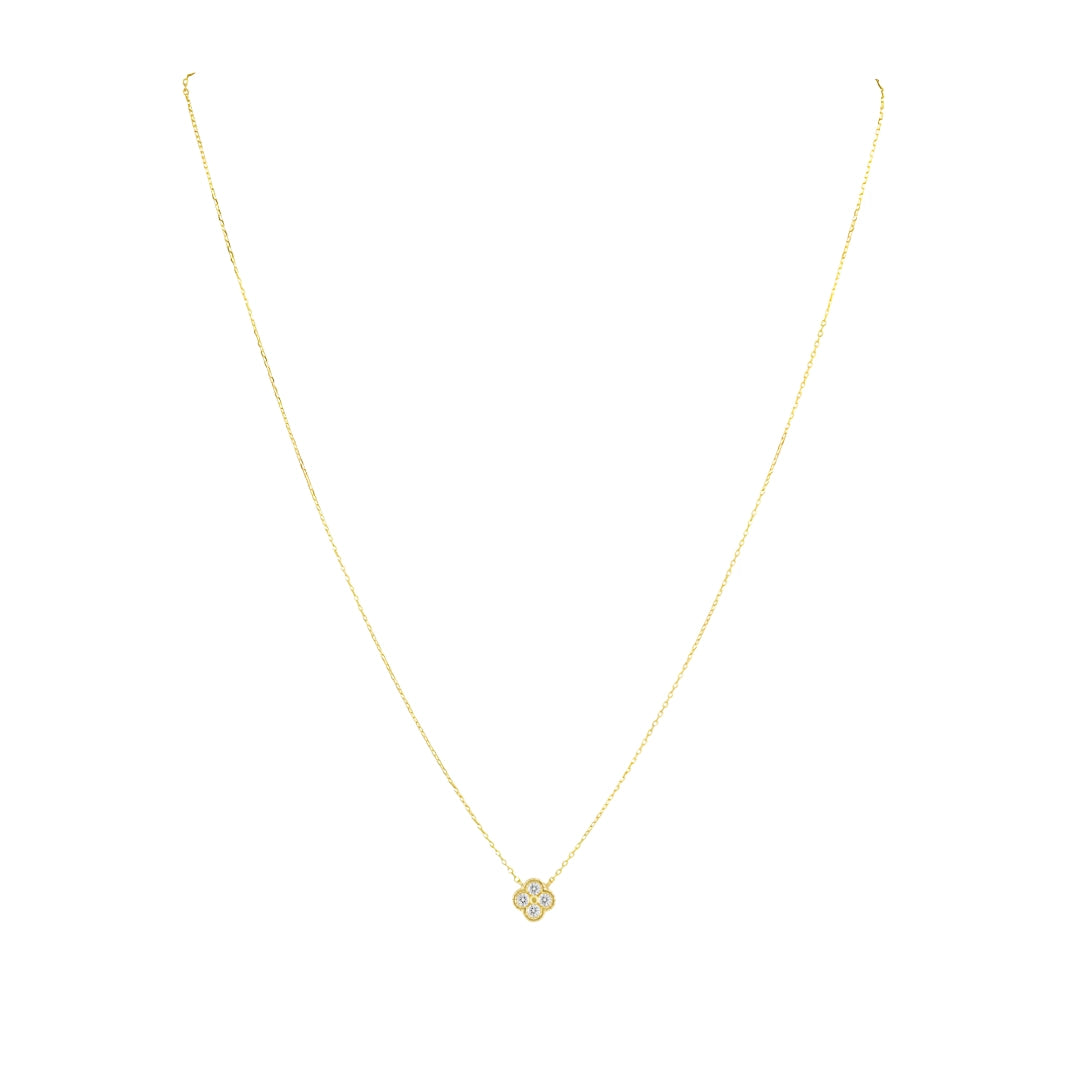 Mini Gracie Cz Pendant Necklace