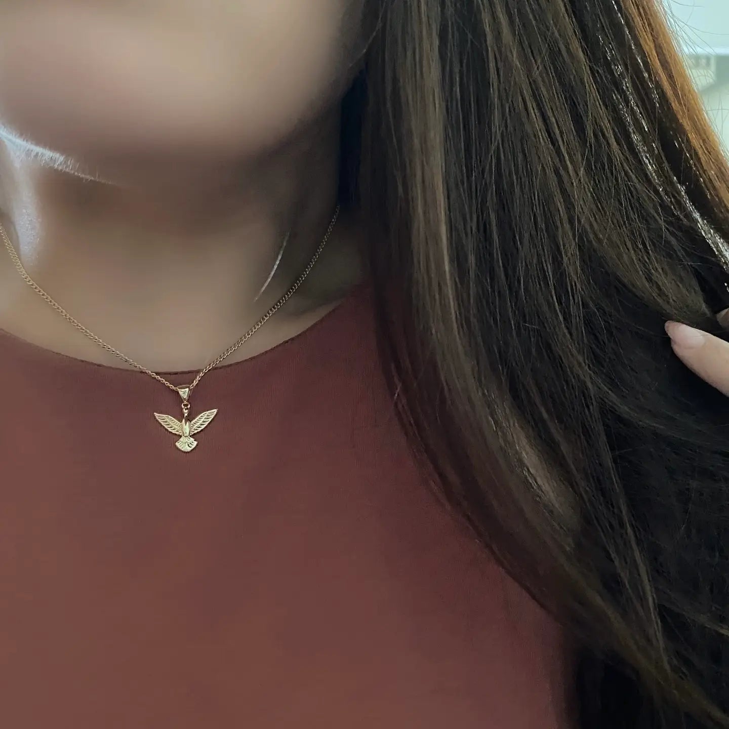 Eagle Bird Pendant Necklace