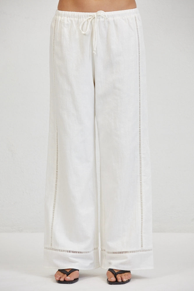 Linen Wide Leg Pants