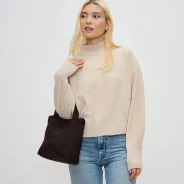 Sky's the Limit Small Woven Neoprene Crossbody