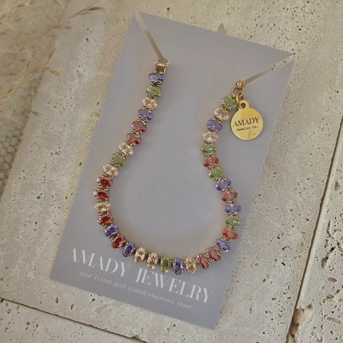 Multi Color Tennes Bracelet