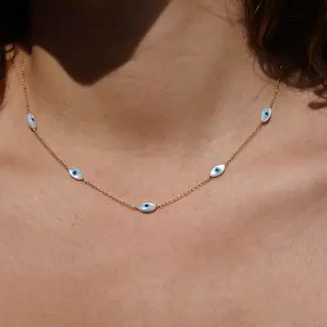 Mini Evil Eye Necklace