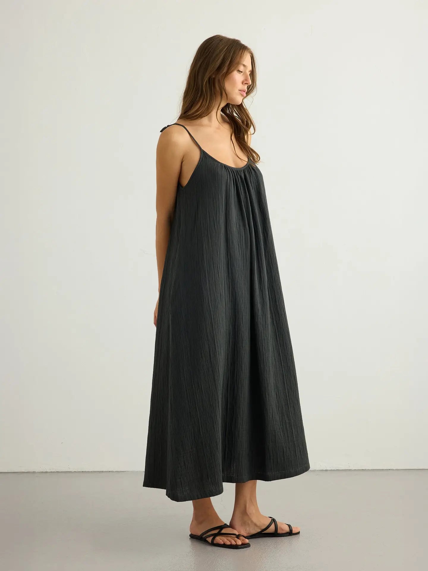 Kaya Tie Strap Maxi Dress