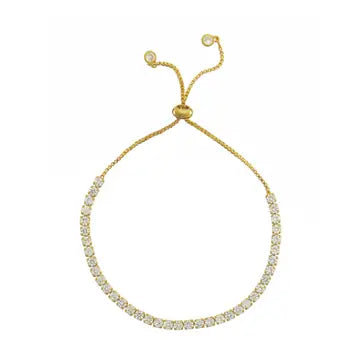 Pull Tie Tennis Bracelet