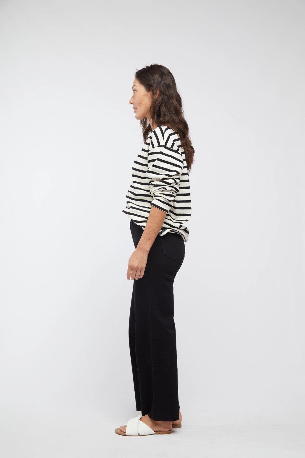 Aberdeen Ankle Crop High Rise Jean