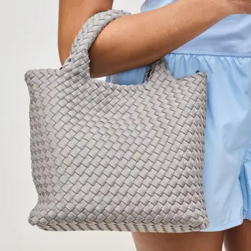 Sky's the Limit Small Woven Neoprene Crossbody