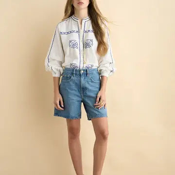Maya Blouse White