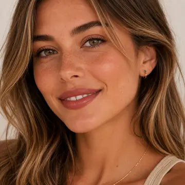 Open Mini Hoop Earrings