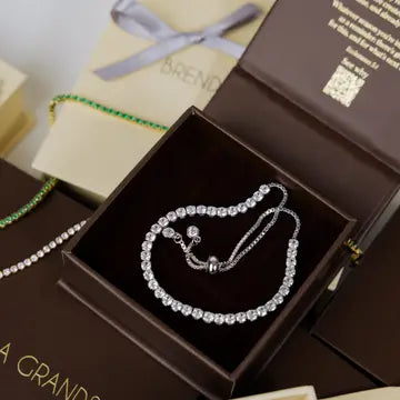 Pull Tie Tennis Bracelet
