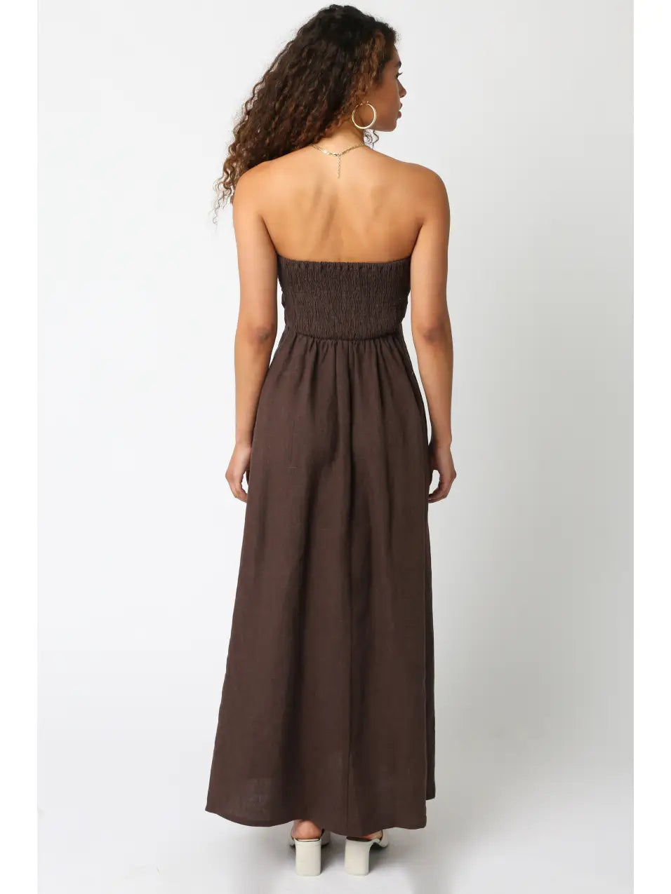 Irise Linen Maxi Dress