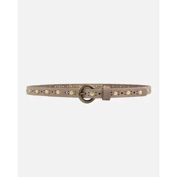 Chloe | Vintage Studded Skinny Belt
