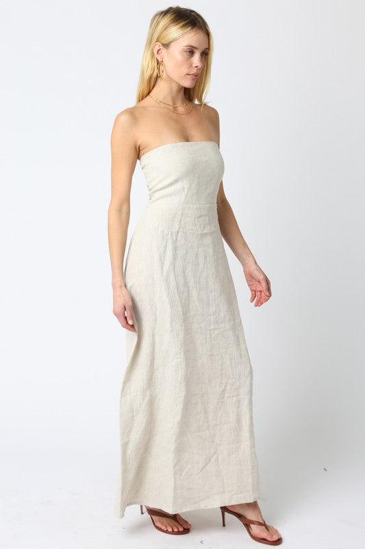 Irise Linen Maxi Dress