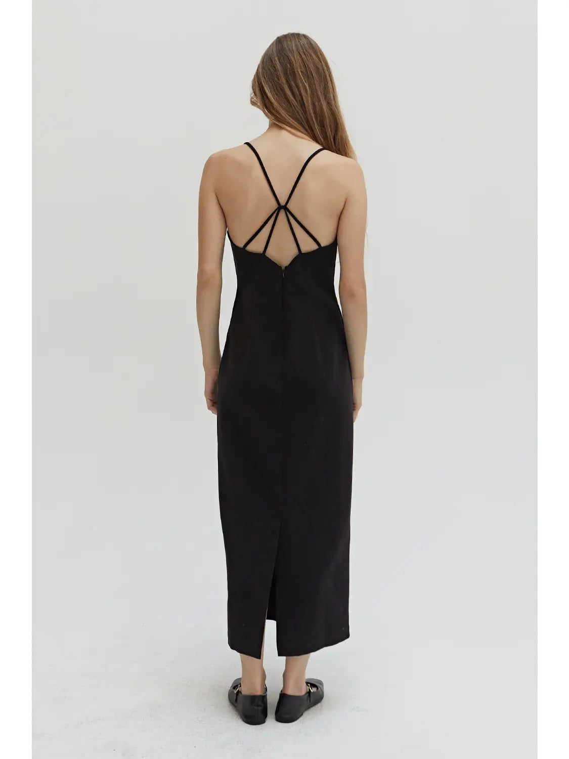 Delaney Crisscross Back Dress
