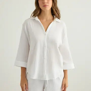 Aura Maxi Shirt